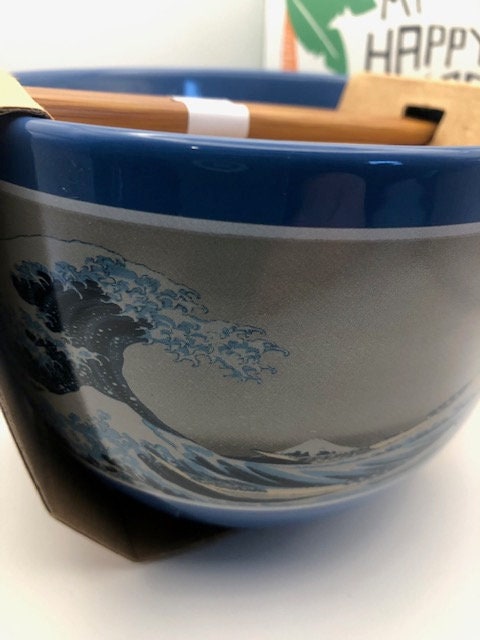 Ocean Ramen Bowl with candle