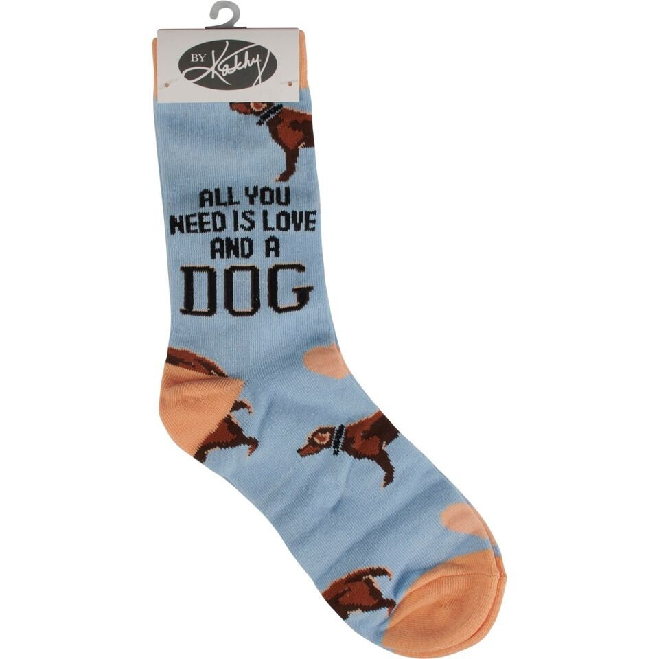 All you need is love and a dog gift set