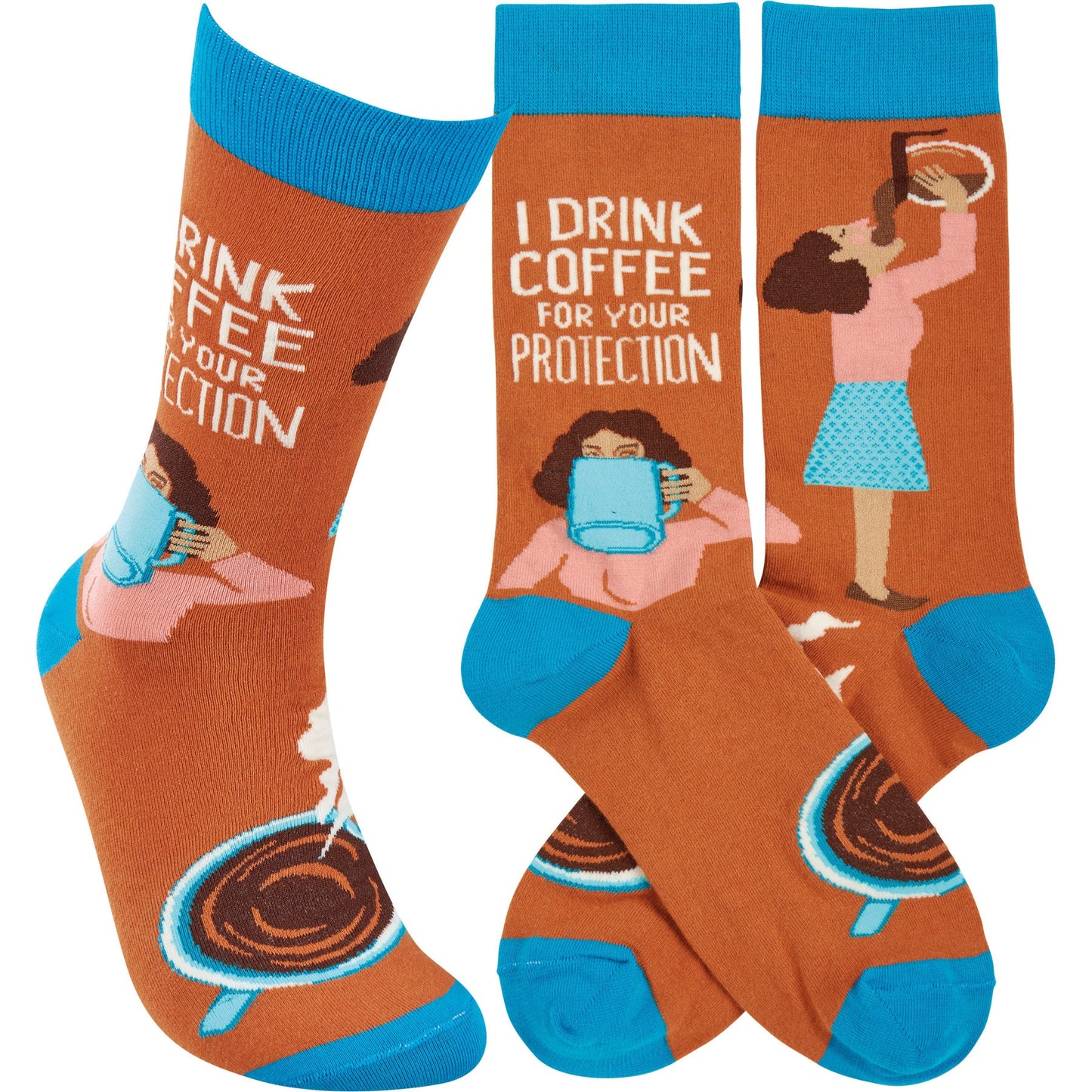 Socks Coffee Love